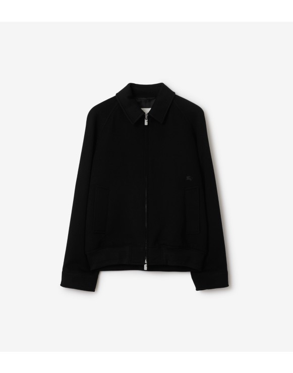 Mens black burberry jacket best sale