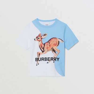 ディアモチーフ コットンTシャツ (ホワイト) | Burberry®公式サイト