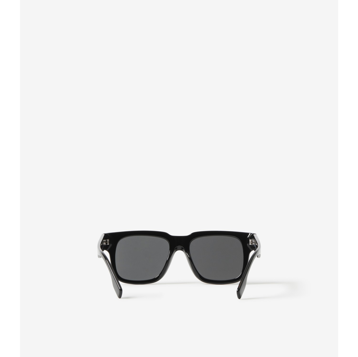 Burberry black store square sunglasses