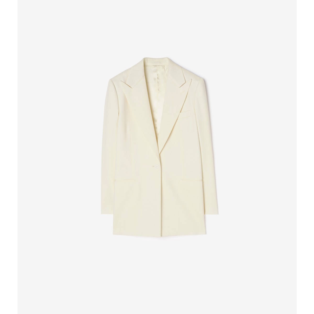  Stripe Pind Wool Tailored Jacket