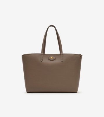 Medium Reversible Bloomsbury Tote​ in Light saddle brown - Women | Burberry® Official