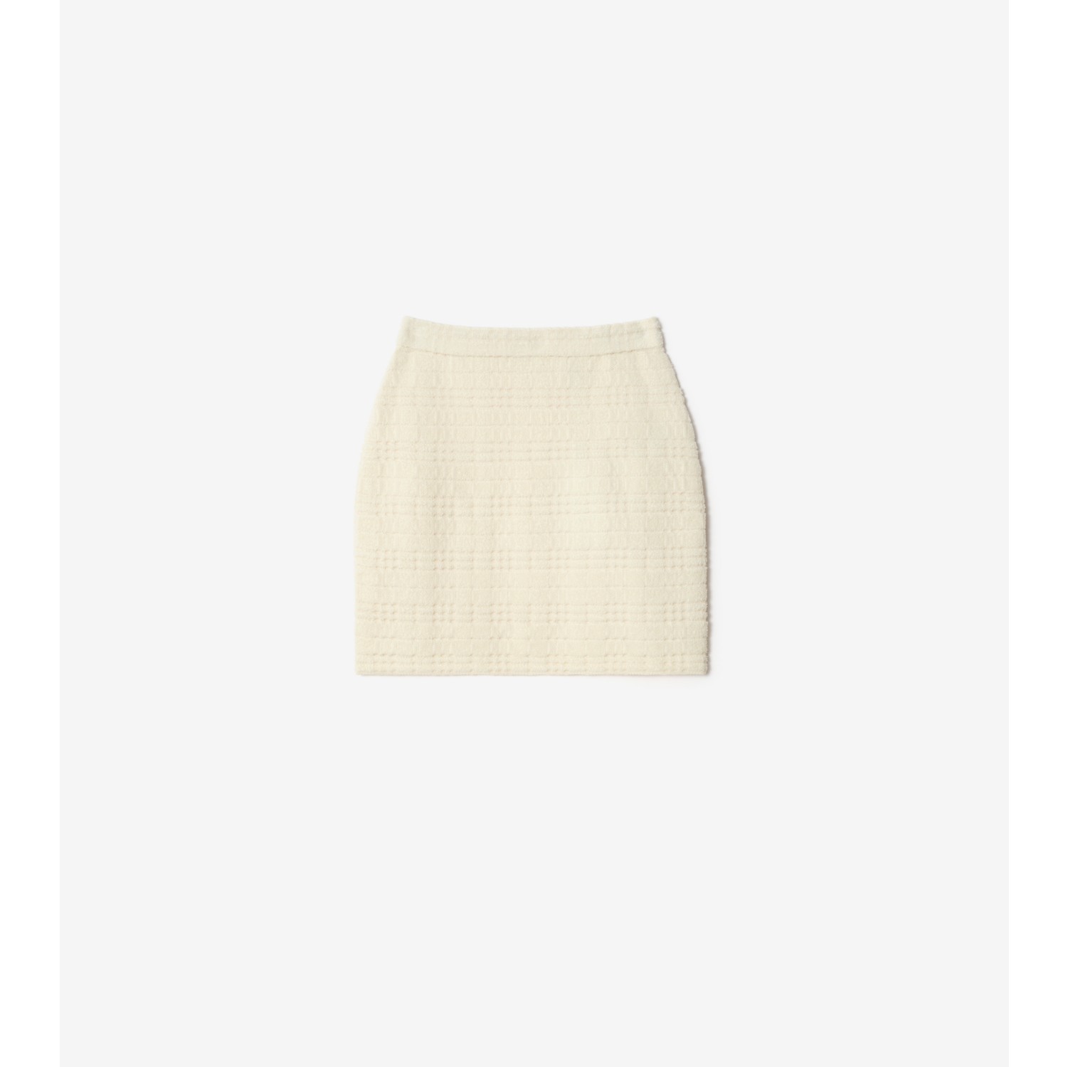 Wool Blend Mini Skirt