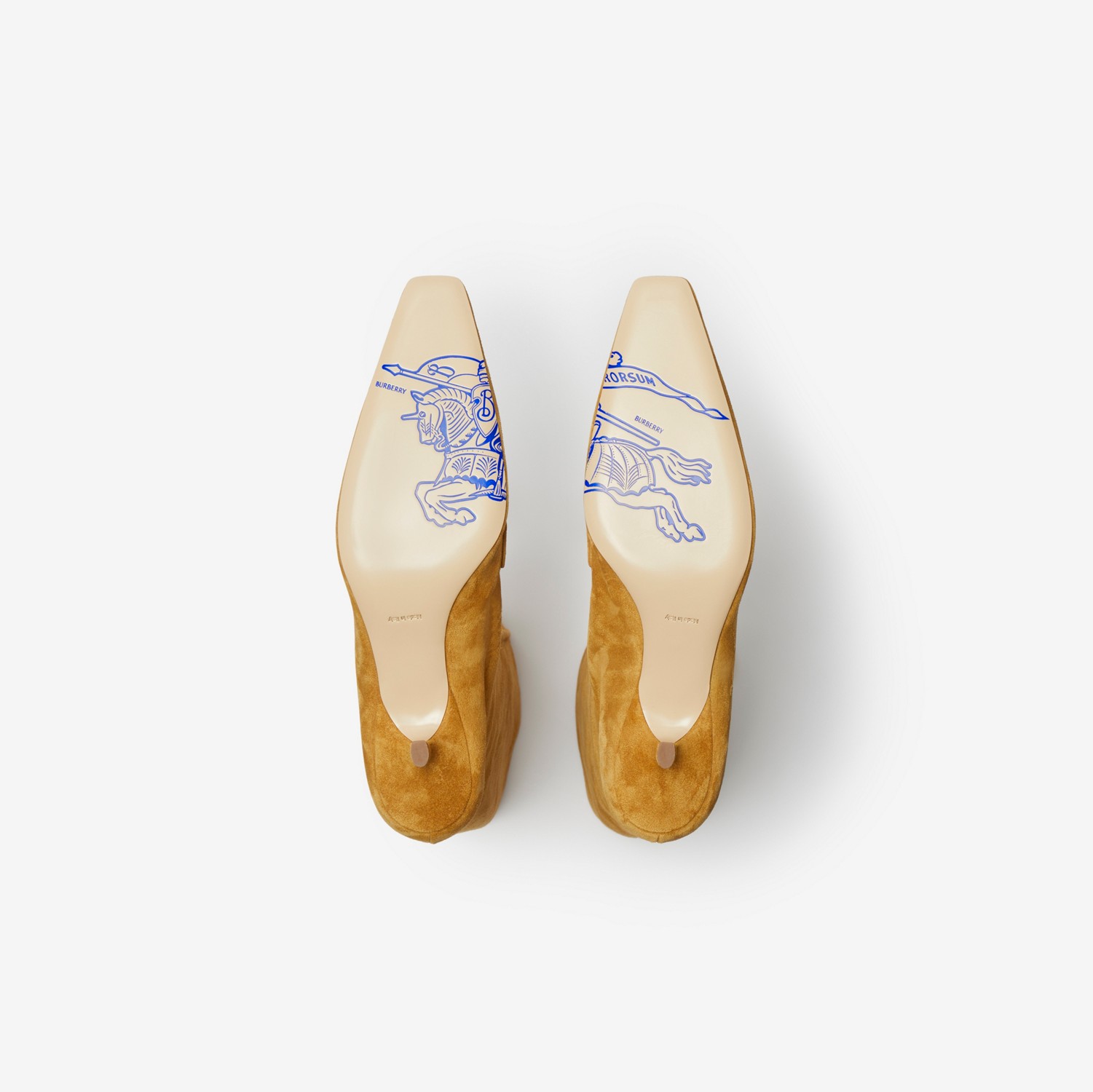 Suede Storm Boots (Manilla) - Femme | Site officiel Burberry®