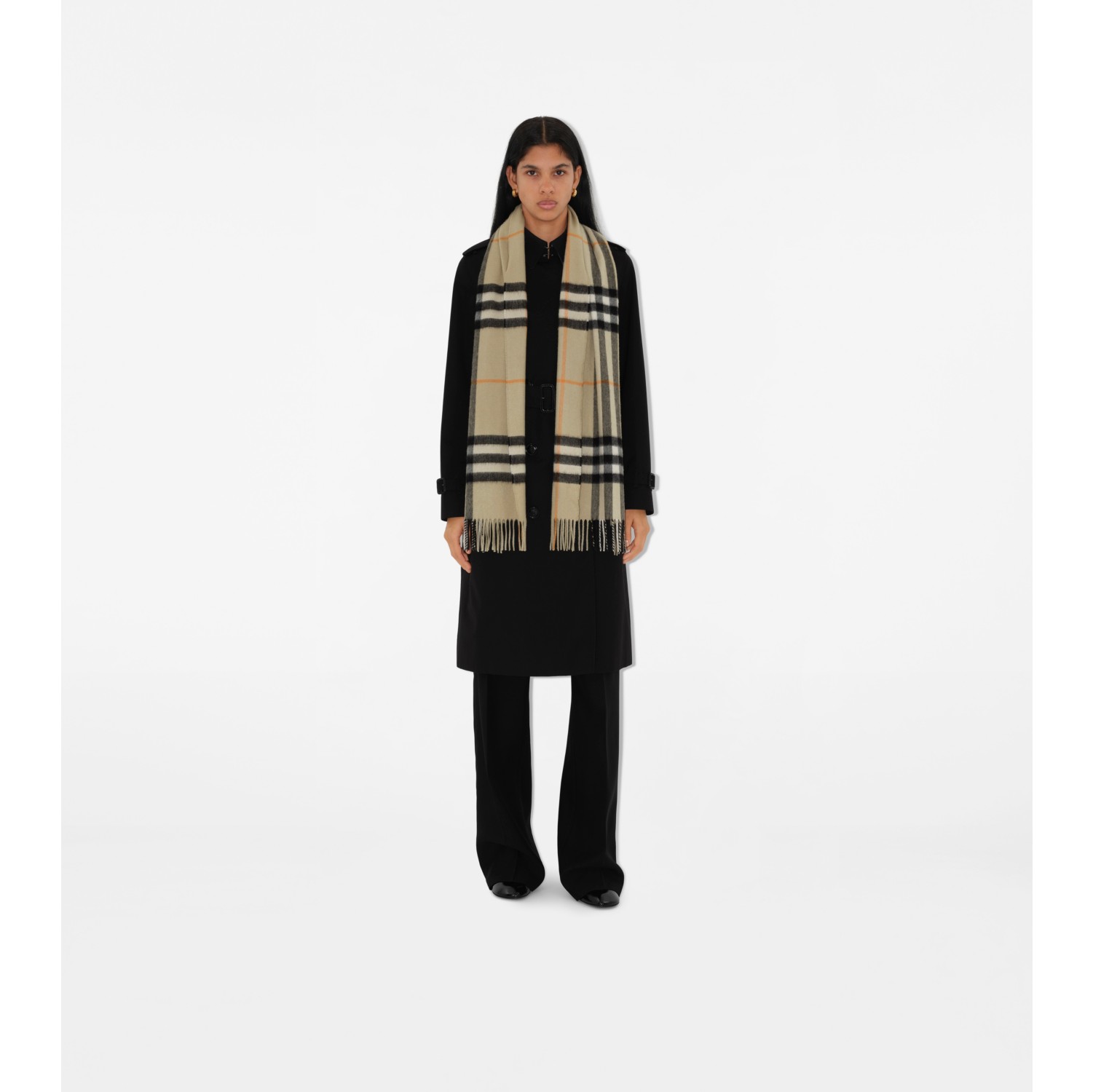 Sciarpa in cashmere Check