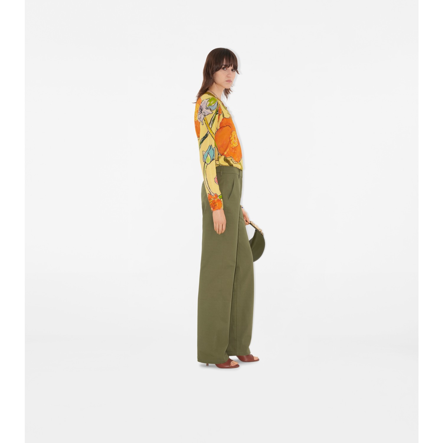 Highgrove Cascading Flowers Wool Sweater