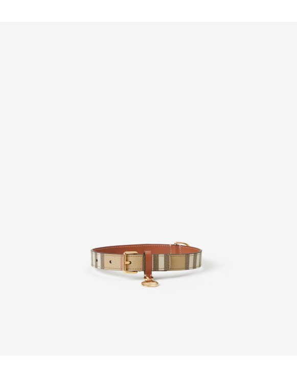 Medium Check Dog Collar