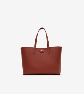 Medium Reversible Bloomsbury Tote​ in Rust red - Women | Burberry® Official