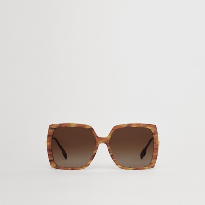 oversized square frame sunglasses