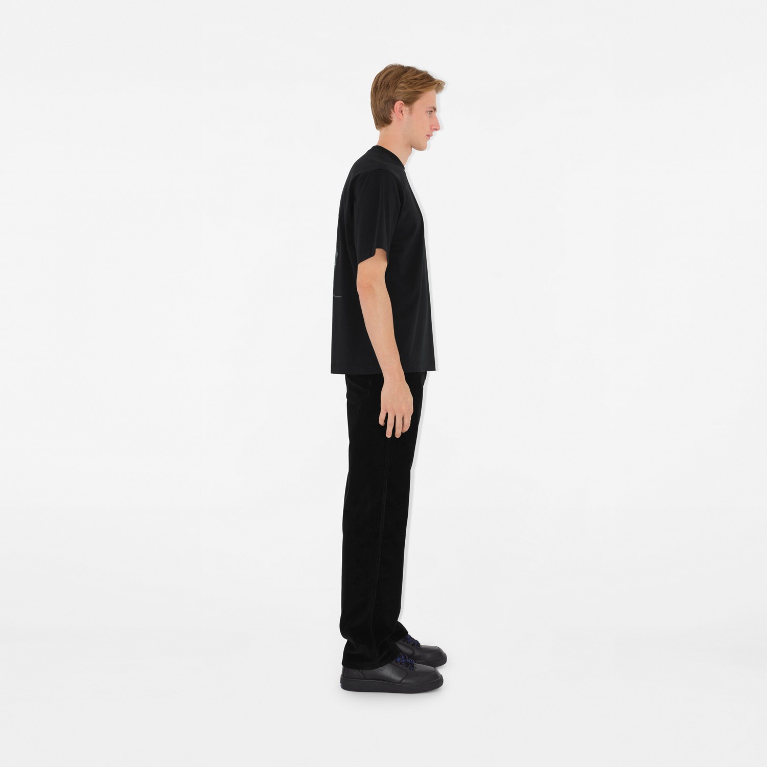 EKD Cotton T-shirt in Black - Men | Burberry® Official EKD Cotton T-shirt in Black - Men | Burberry® Official