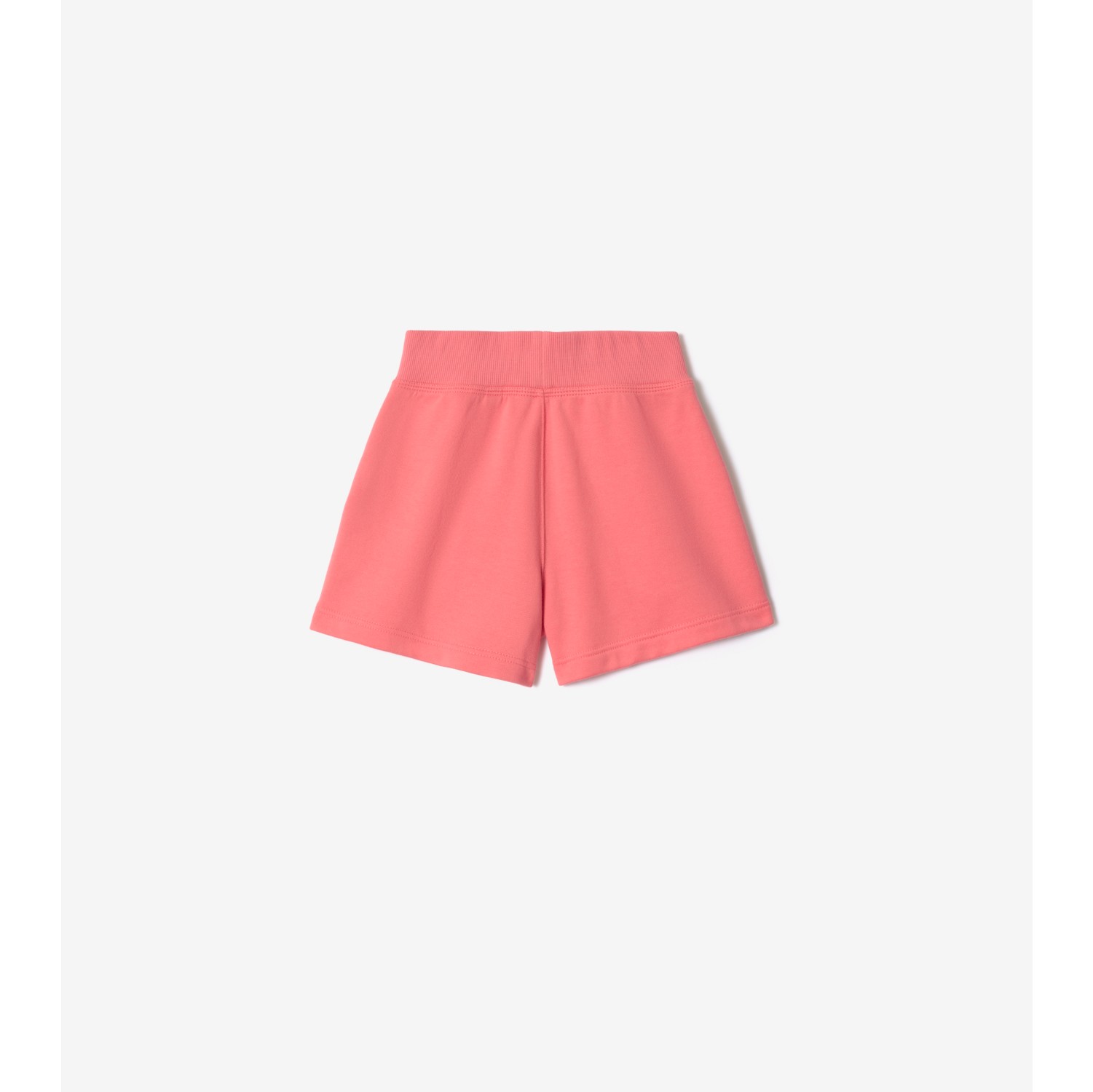 Check Trim Cotton Shorts