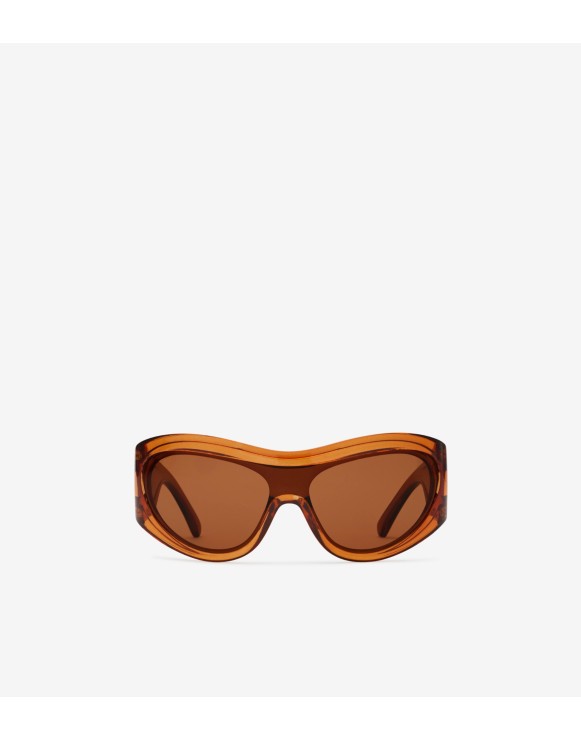 Shield Cutout Sunglasses​