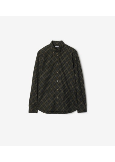 Regular Fit Check Cotton Shirt