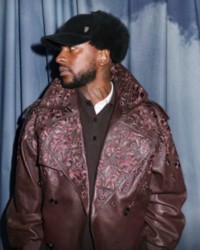Skepta at the Burberry SS26 Show