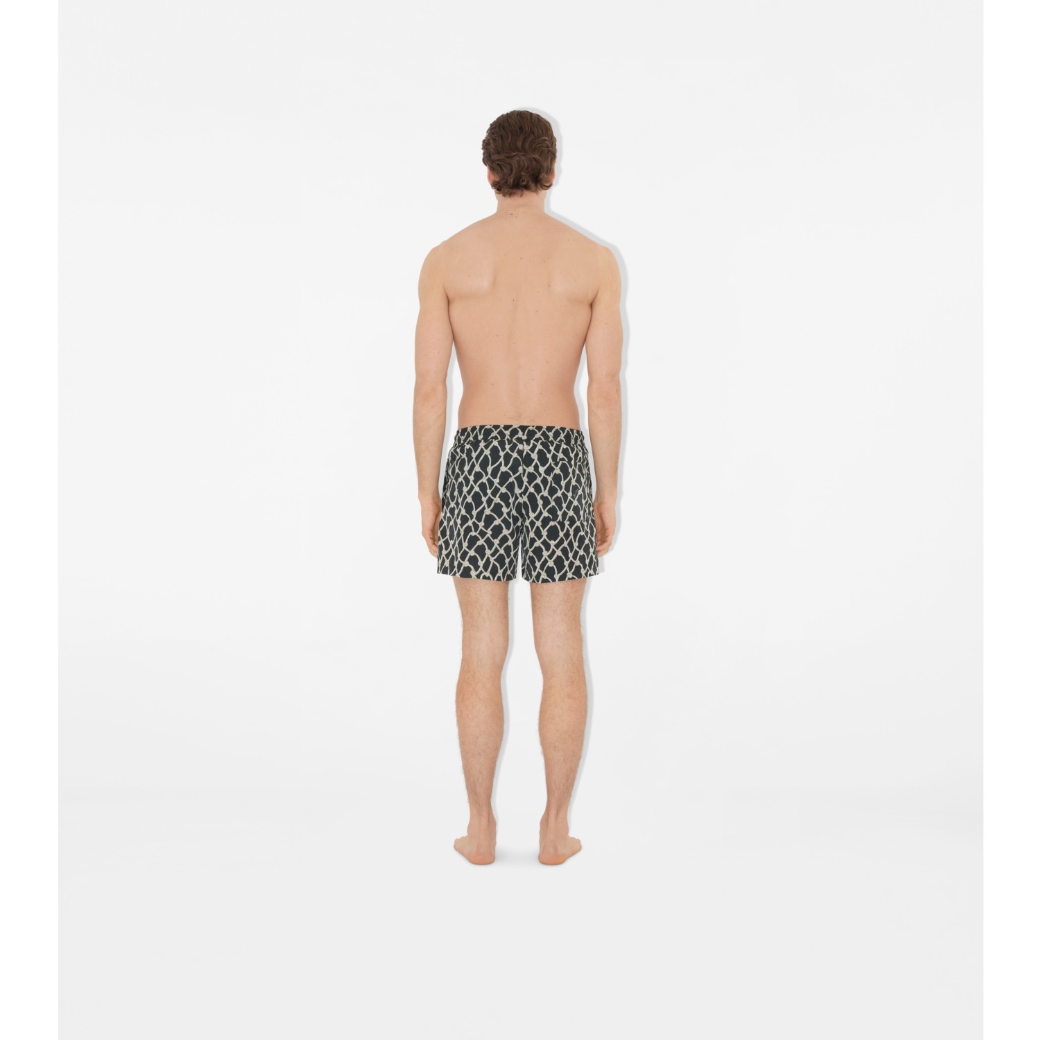 Schwimmshorts mit Knotenmuster