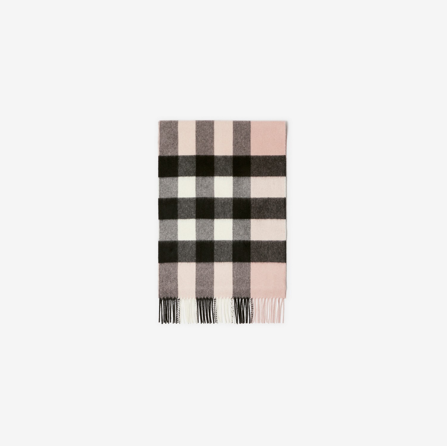 チェック カシミアスカーフ (アッシュローズ Purple) | Burberry チェック カシミアスカーフ (アッシュローズ Purple) | Burberry