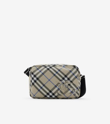 メンズバッグ | チェックu0026レザー | Burberry® 公式サイト