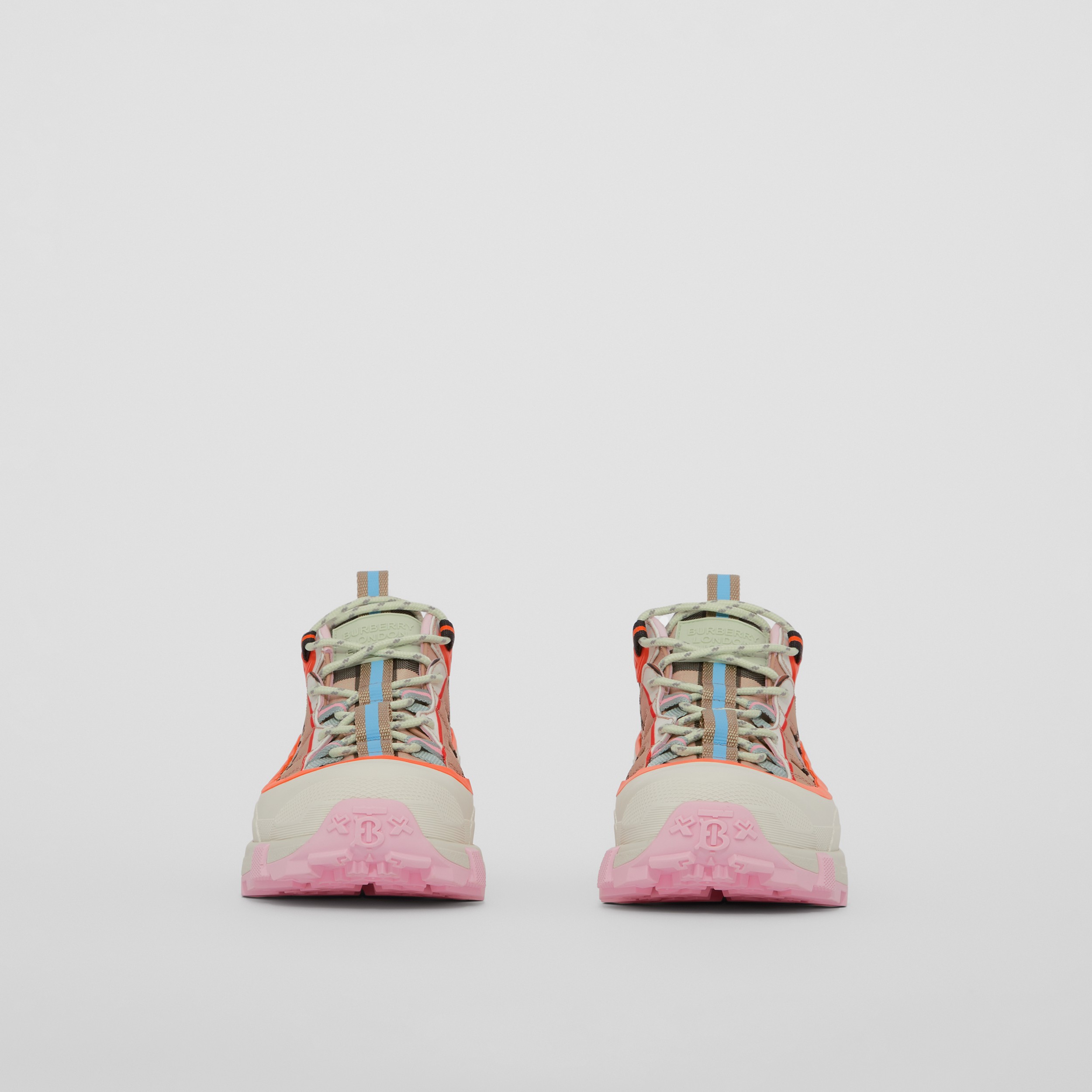 Sneakers Arthur en cuir technique (Multicolore) - Femme | Site officiel Burberry® - 4