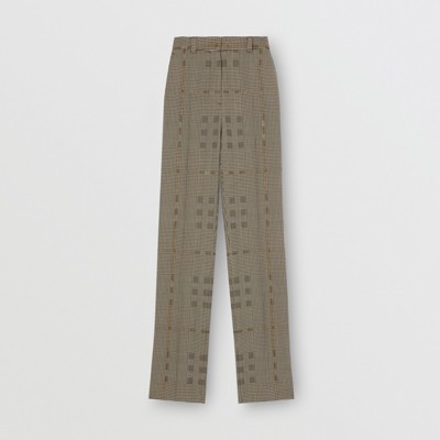 burberry wool pants