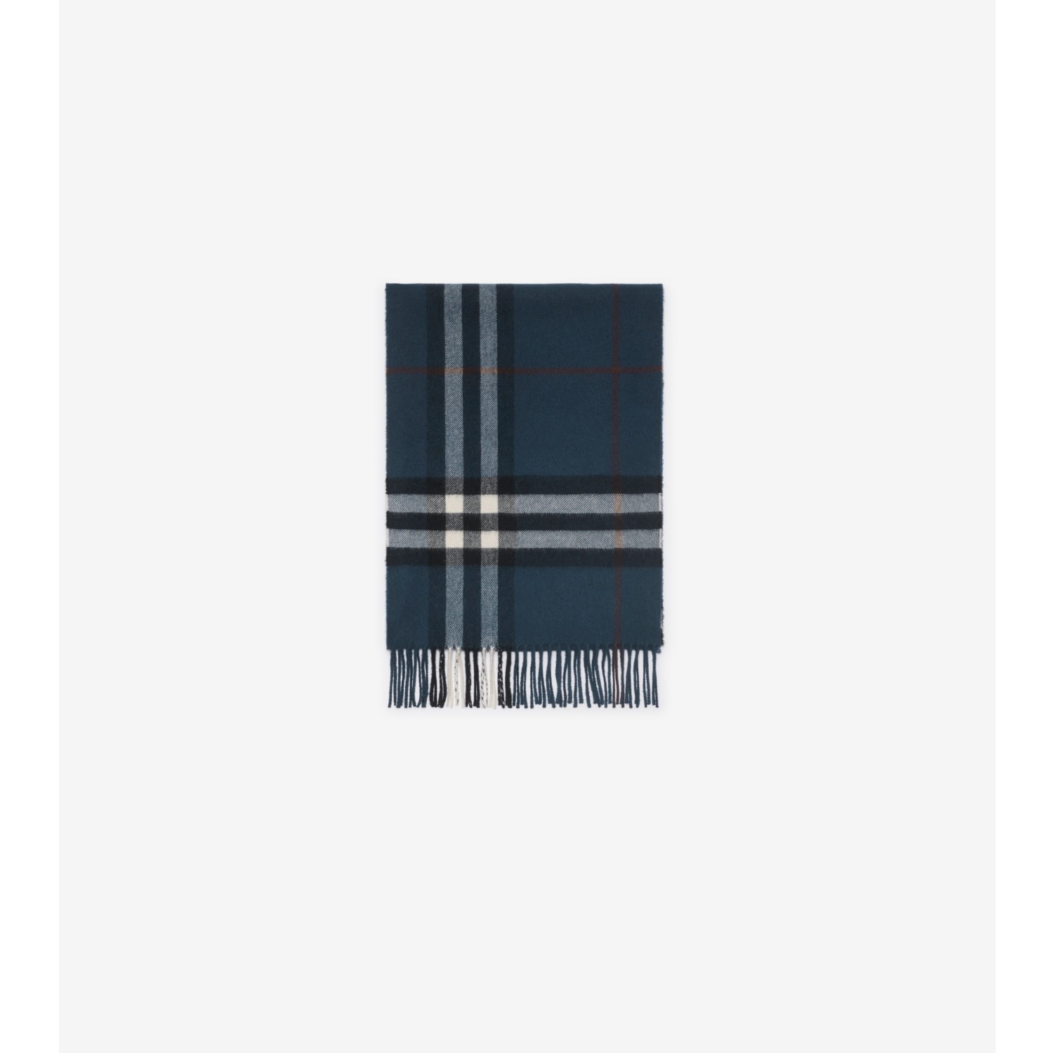 Check Cashmere Scarf