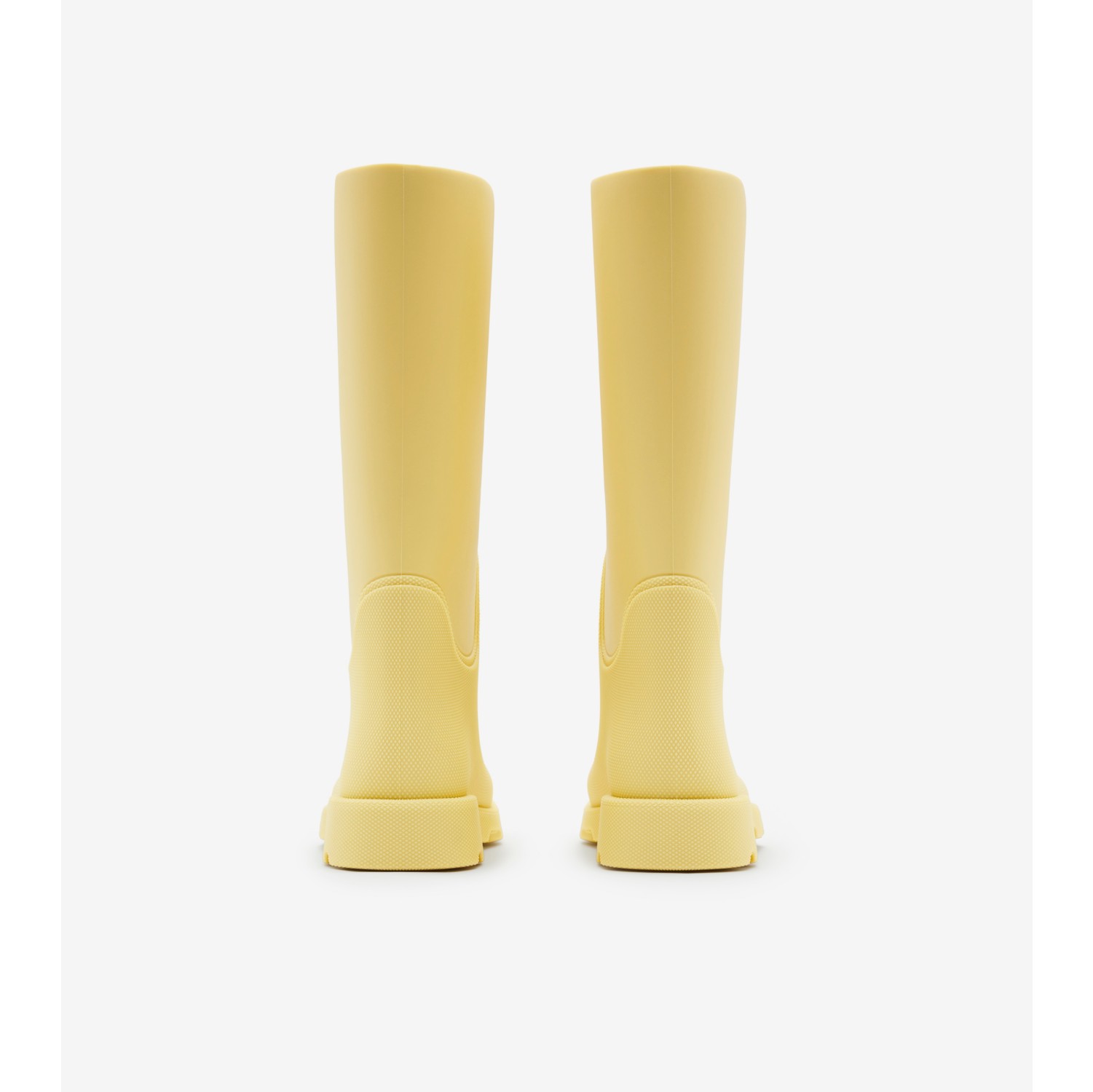 Burberry yellow rain outlet boots