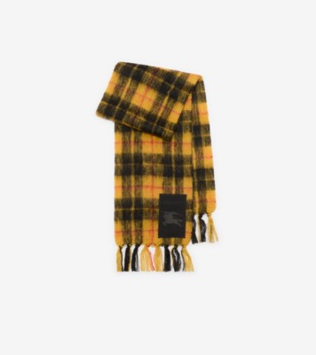 BURBERRY 水色.青緑色 チェック スカーフ BURBERRY 水色.青緑色 チェック スカーフ BURBERRY バーバリー