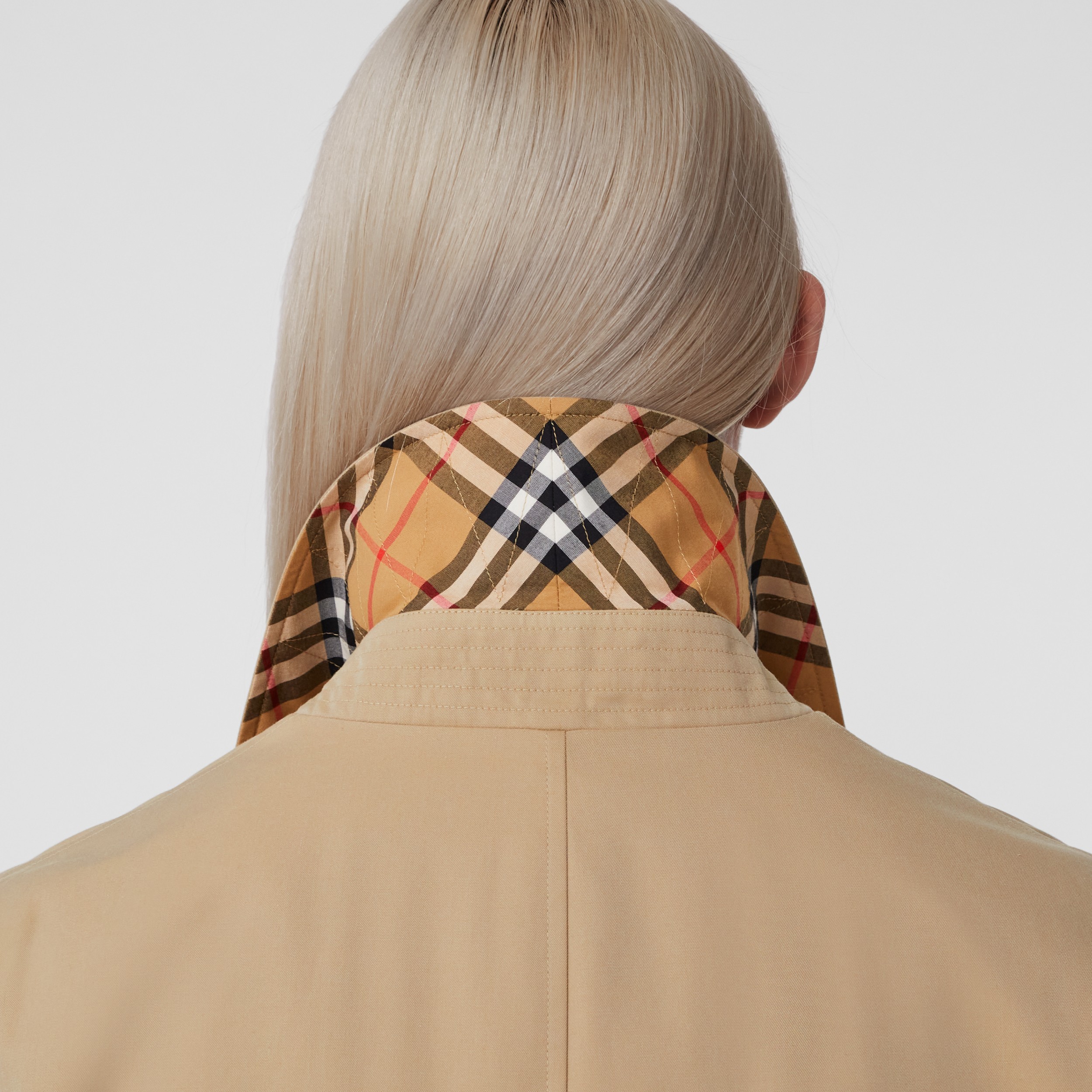 The Pimlico Heritage Car Coat in Honey - Women | Burberry® Official - 4