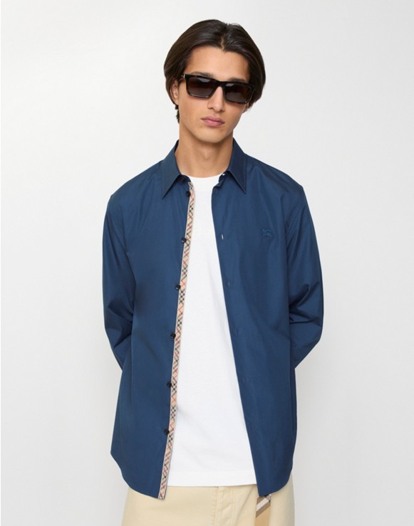 Regular Fit Cotton Poplin Shirt