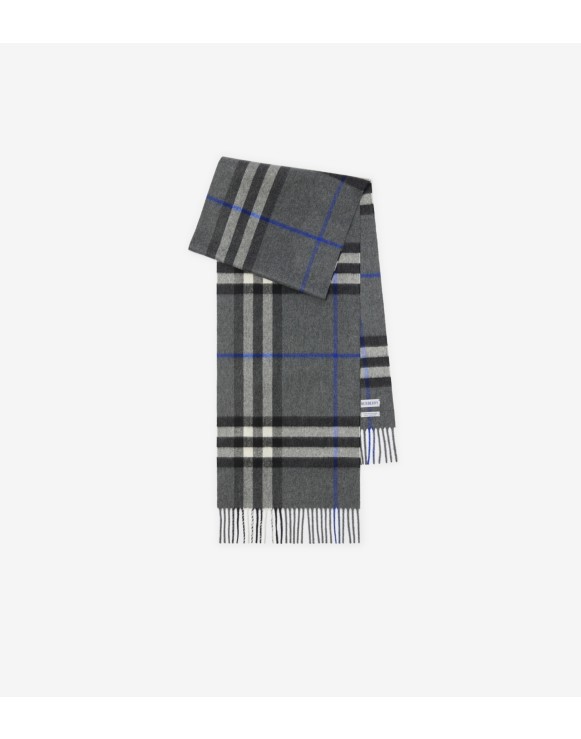 Check Cashmere Scarf