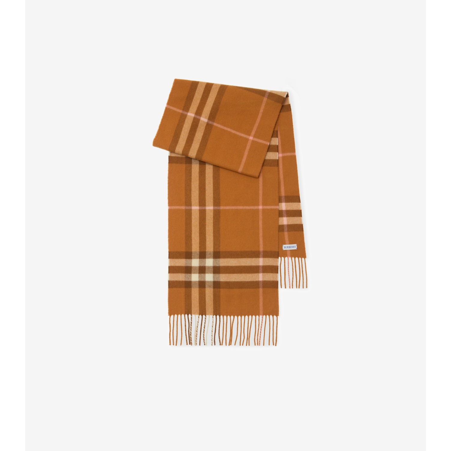 Check Cashmere Scarf