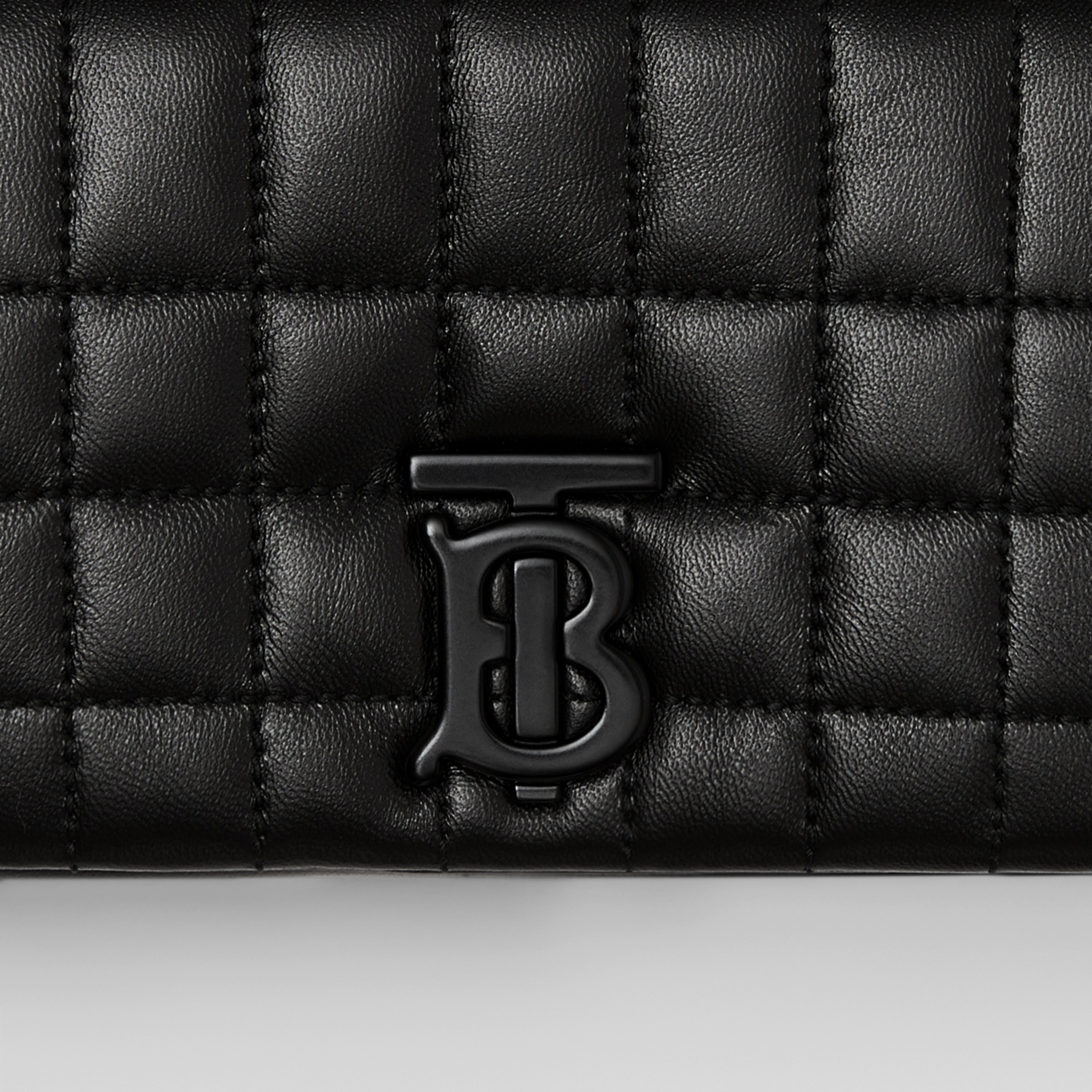 Quilted Leather Mini Lola Bag in Black - Women | Burberry® Official - 2