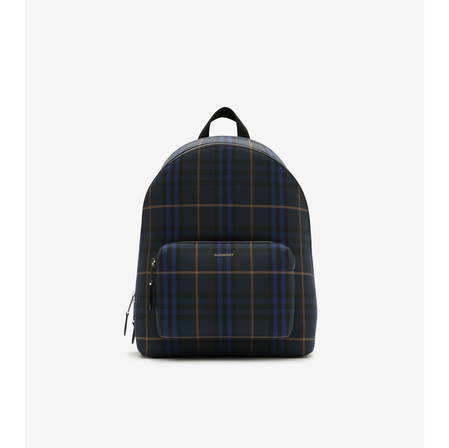 Check Backpack in Midnight blue - Men | Burberry® Official