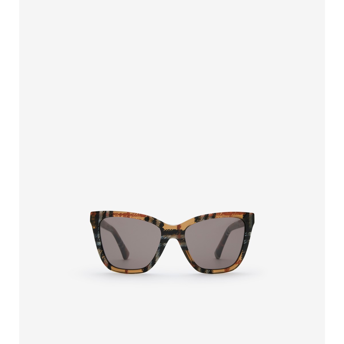  Check Square Sunglasses