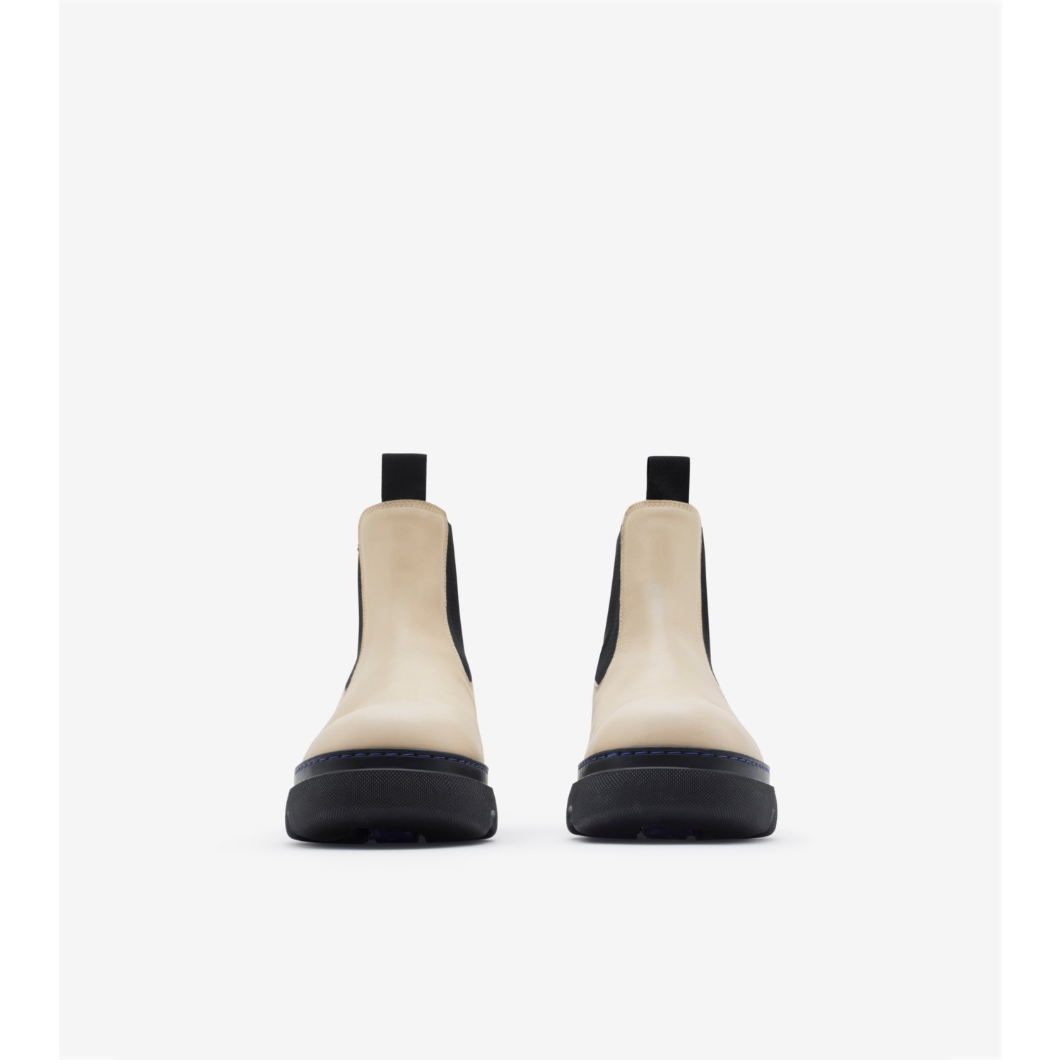 Leather Creeper Low Chelsea Boots