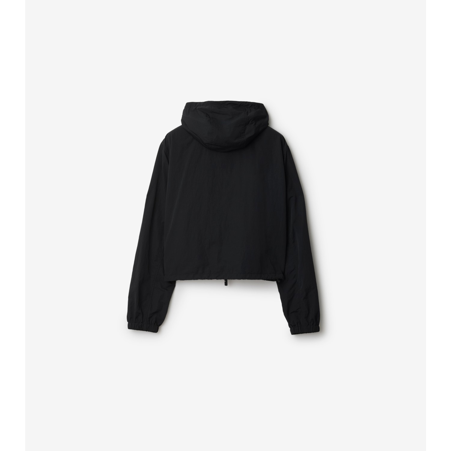 Cropped Nylon Jacket