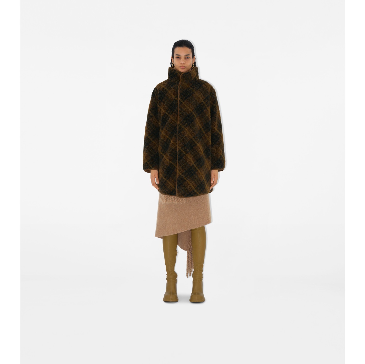 Parka in cotone con imbottitura staccabile