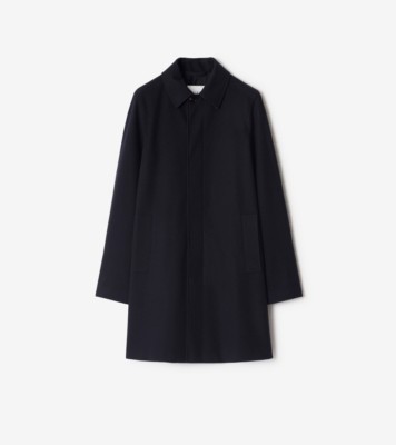 Mid-length Cashmere Car Coat in Navy - Men | Burberry® Official