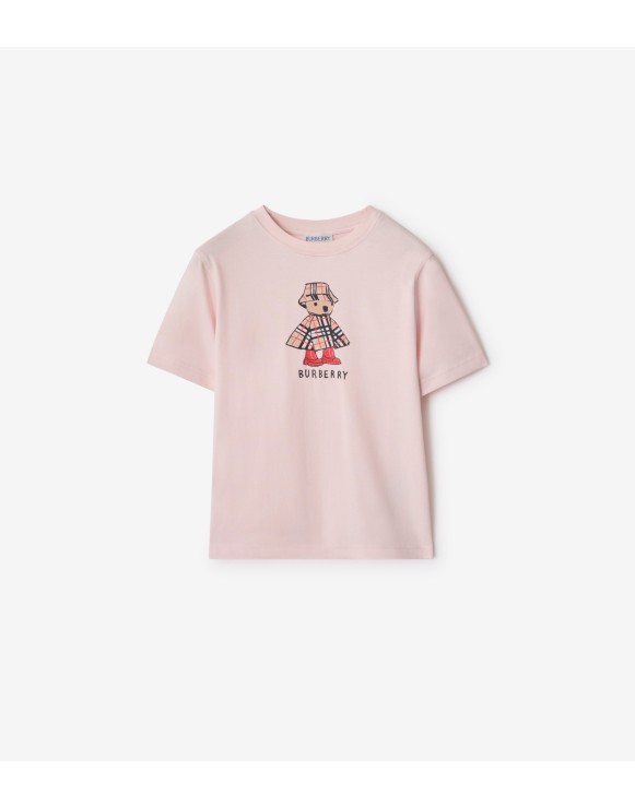 Rainy Day Bear Cotton T-shirt