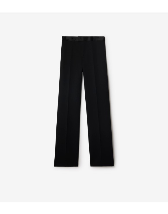 Wool Tuxedo Trousers