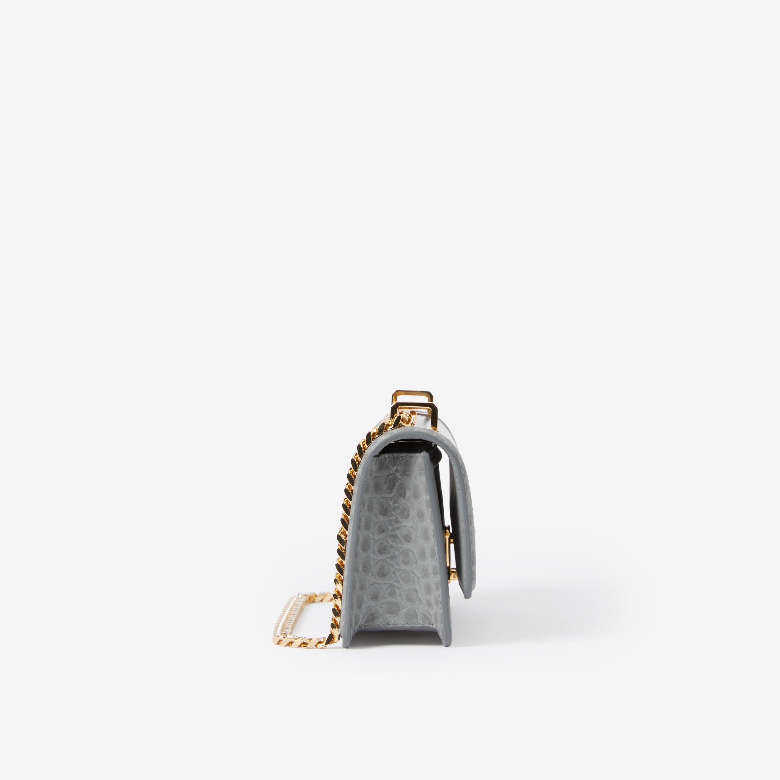 Mini TB Bag in Cloud Grey - Women | Burberry® Official - 2