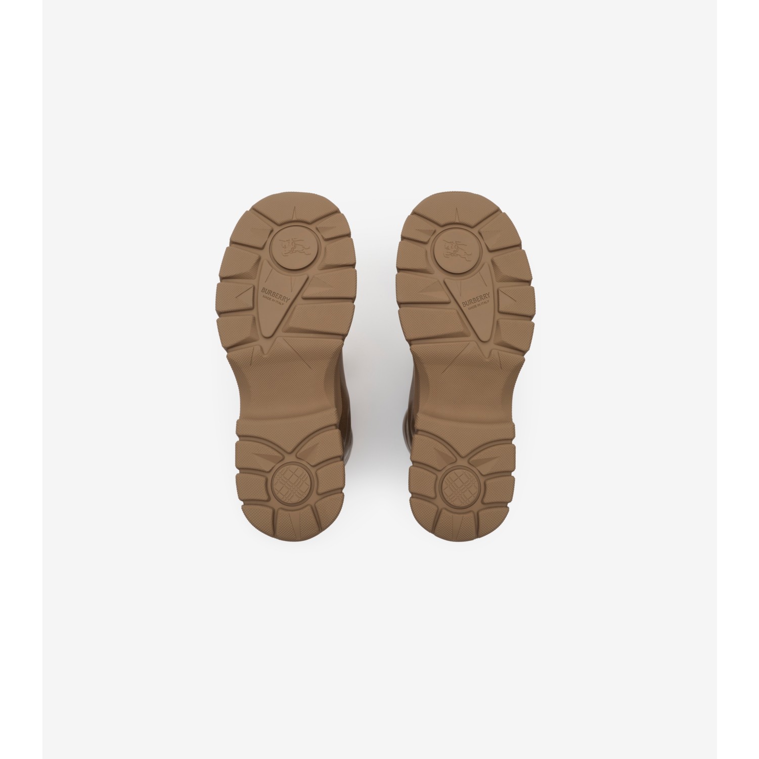 Leather Tone Boots in Sun-baked brown - Women | Burberry® Official