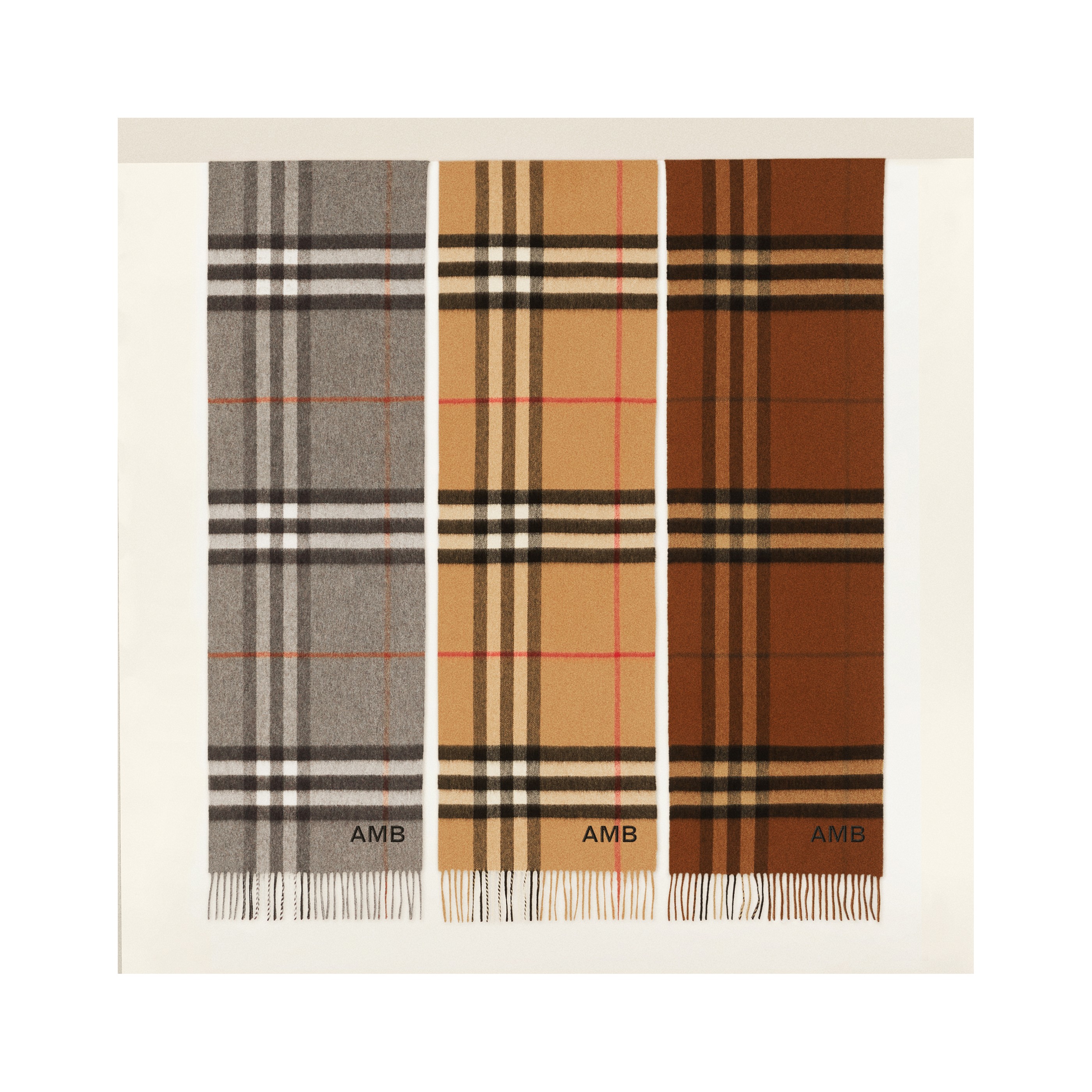 The Burberry Check Cashmere Scarf in Archive Beige | Burberry® Official