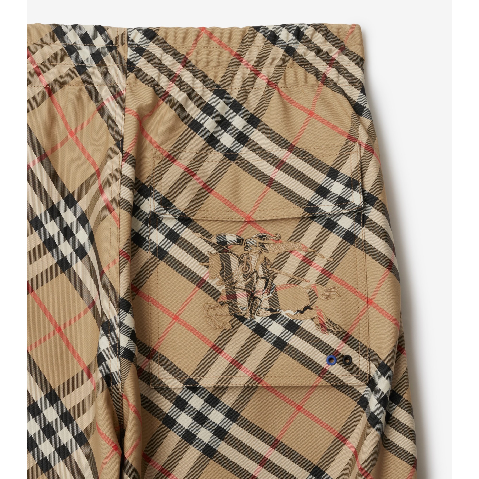 BURBERRY｜CHINO PANTS (checkered cotton twill pants (807 Check Twill Trousers in Sand - Men | Burberry® Official