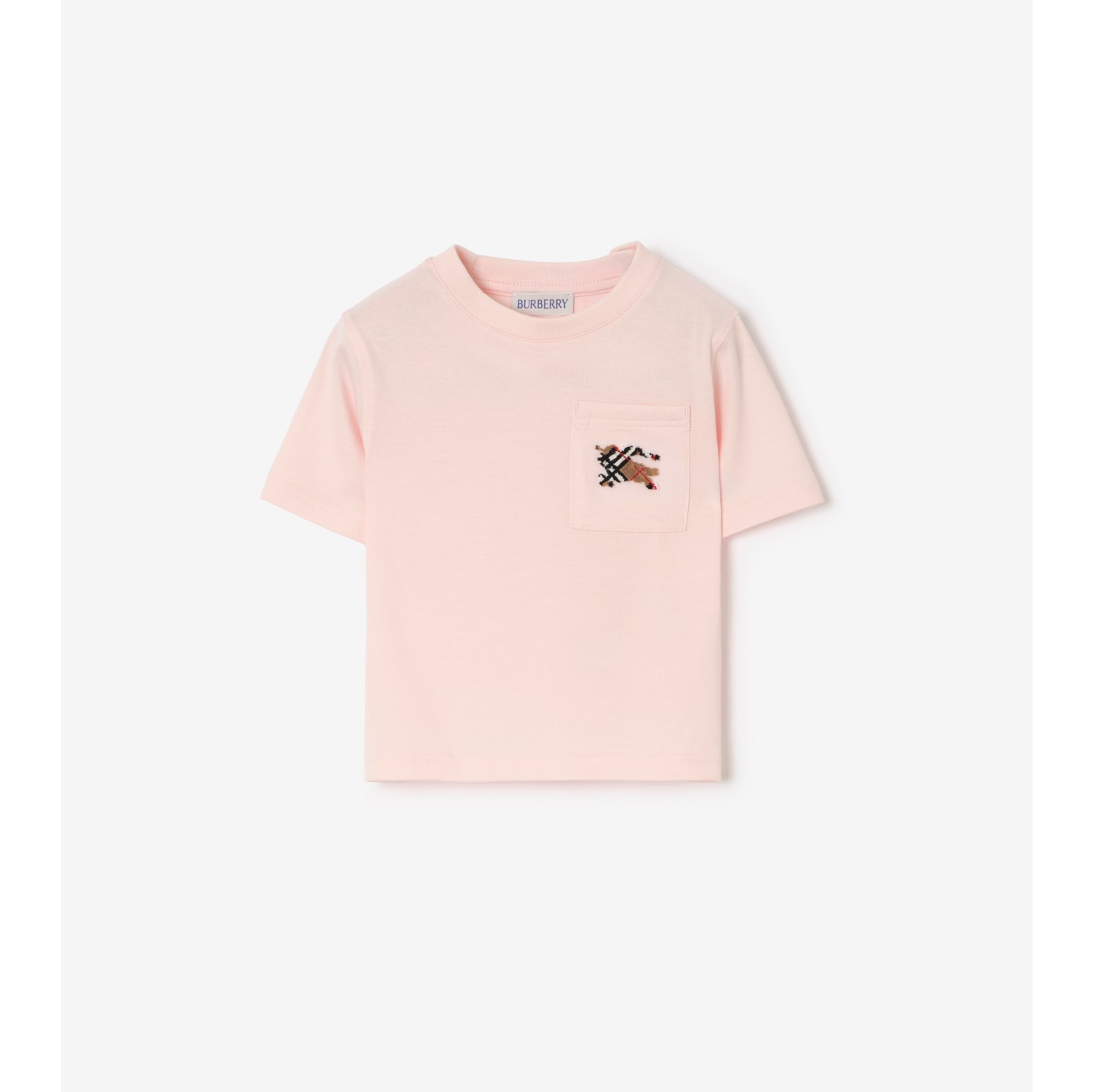Knight Check Cotton T-shirt