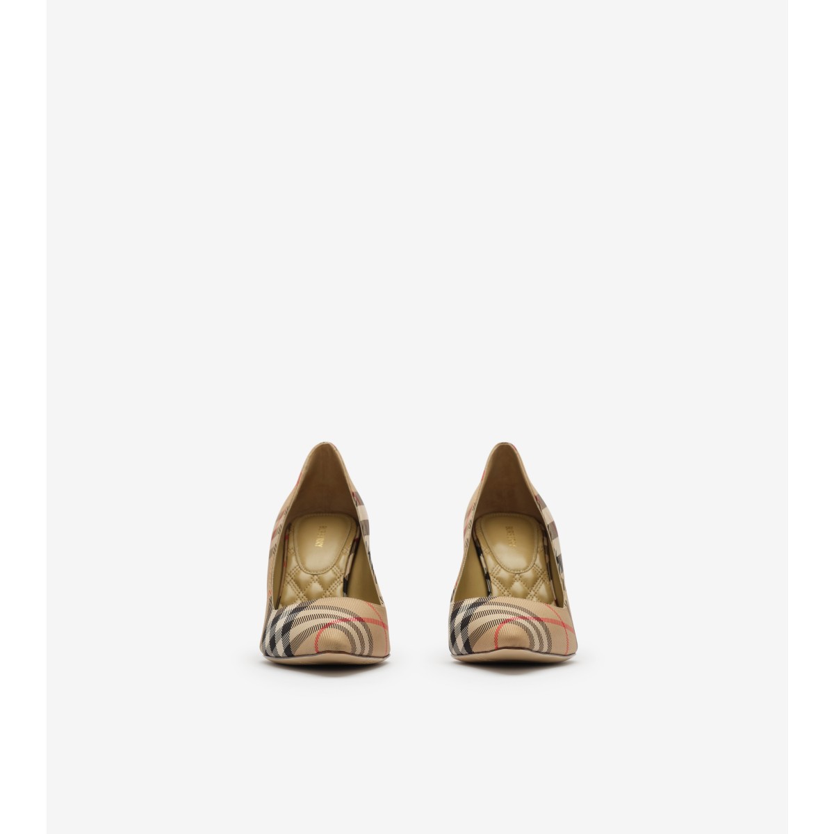  Check Dame High Pumps​