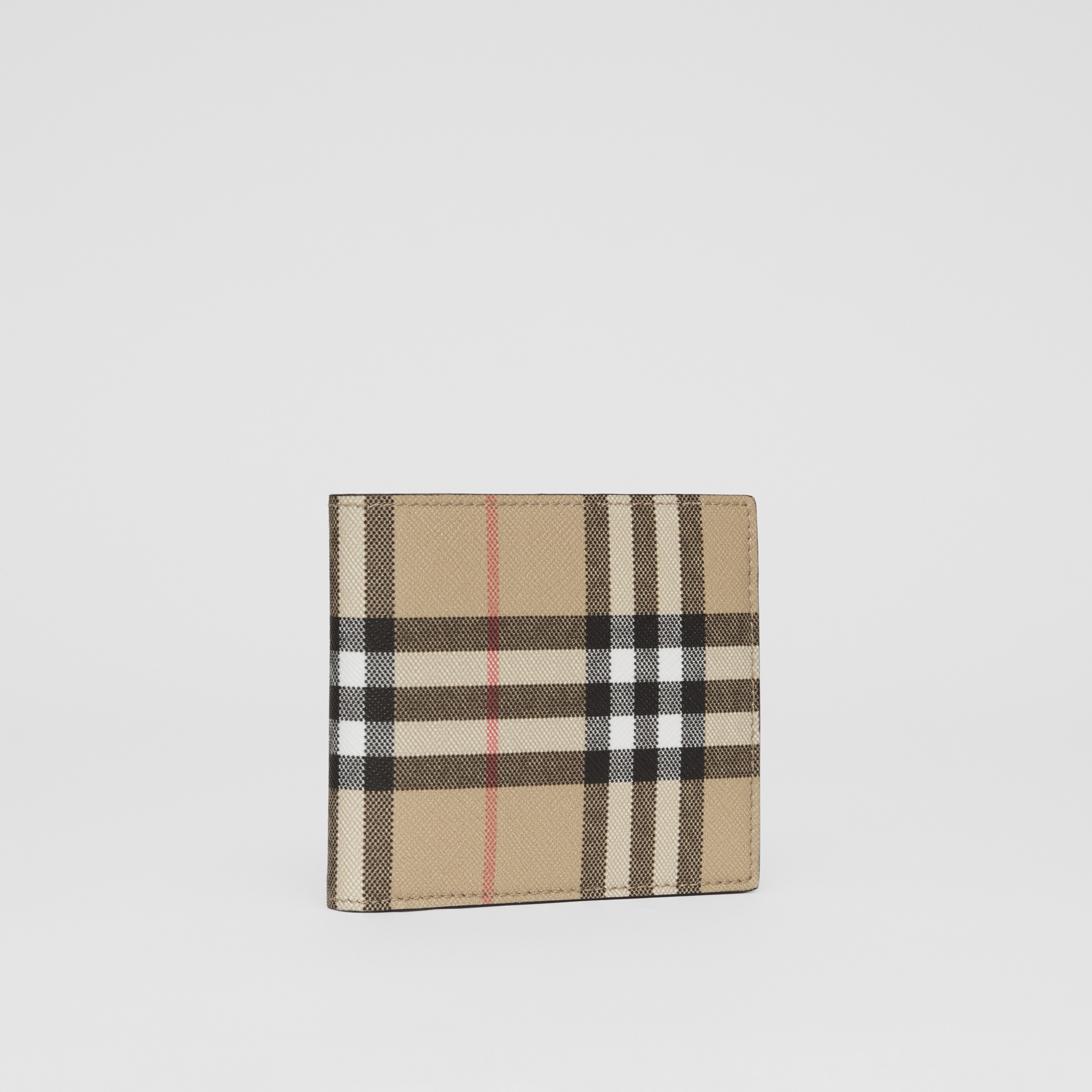 Fængsling Snor Tomat Vintage Check E-Canvas Bifold Coin Wallet in Archive Beige - Men | Burberry®  Official