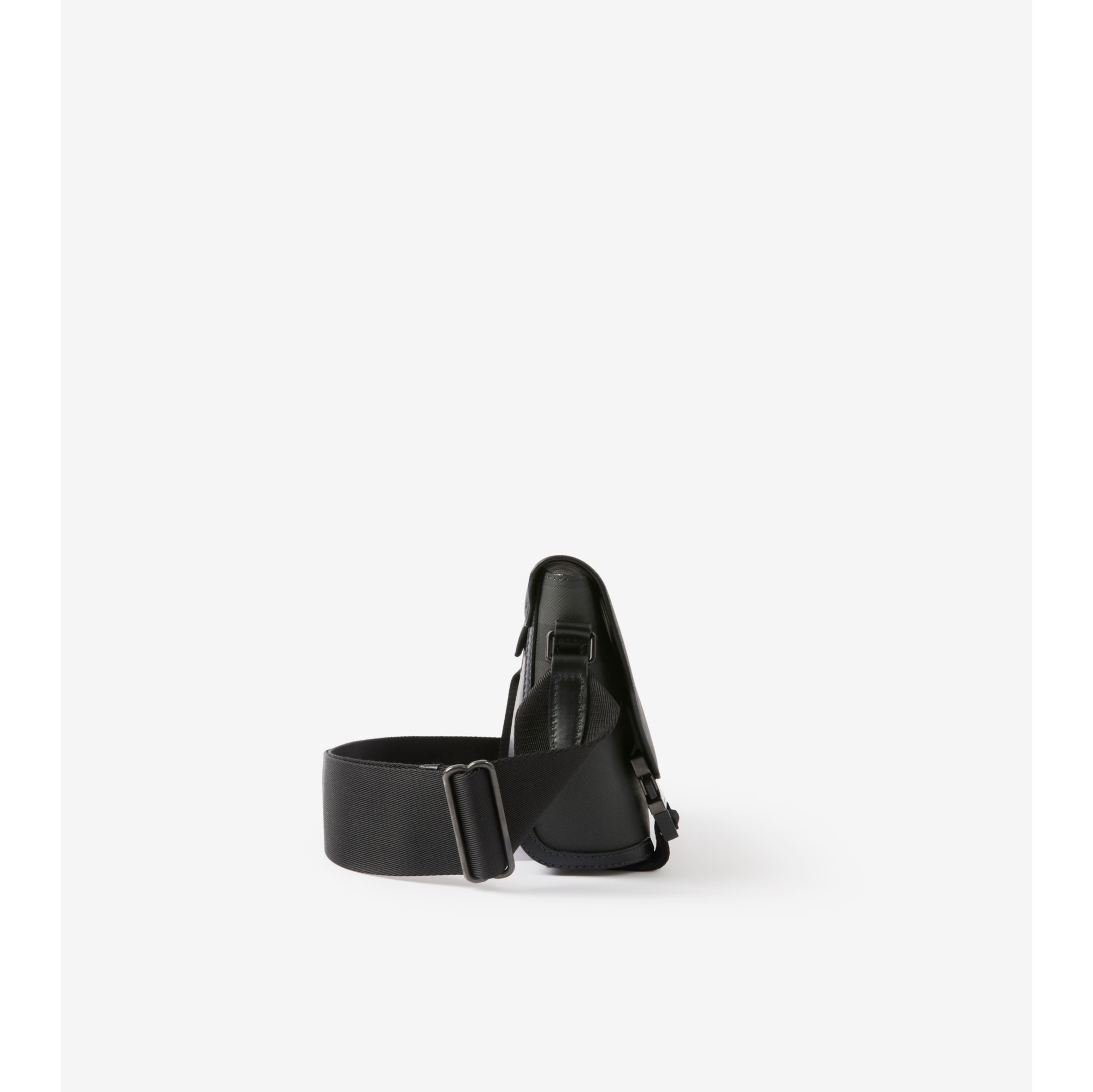 Small Wright Bag in Charcoal - Men, Canvas | Burberry® Official
