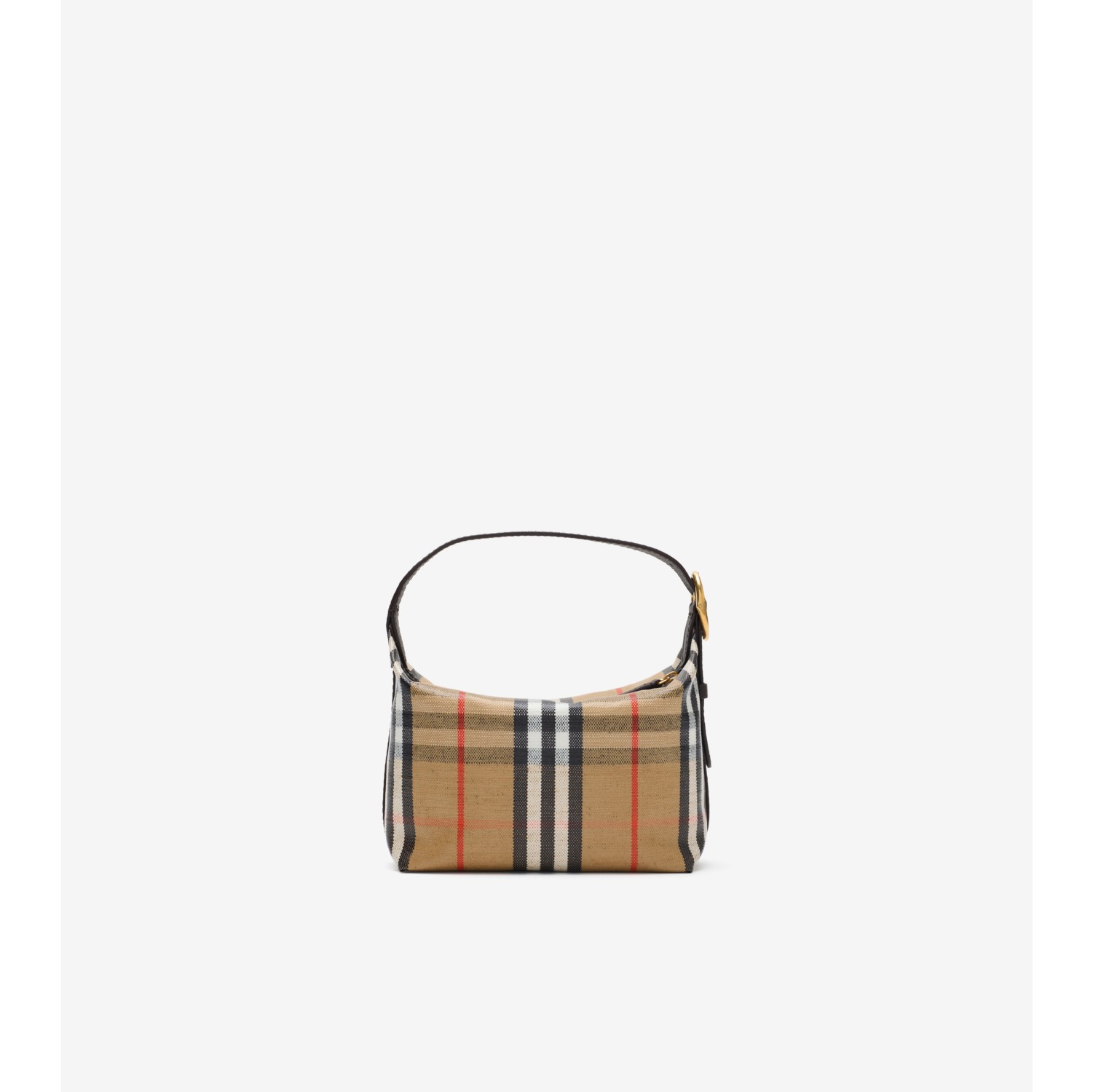 Mini Highlands Duffle Bag​ in Sand beige - Women | Burberry® Official