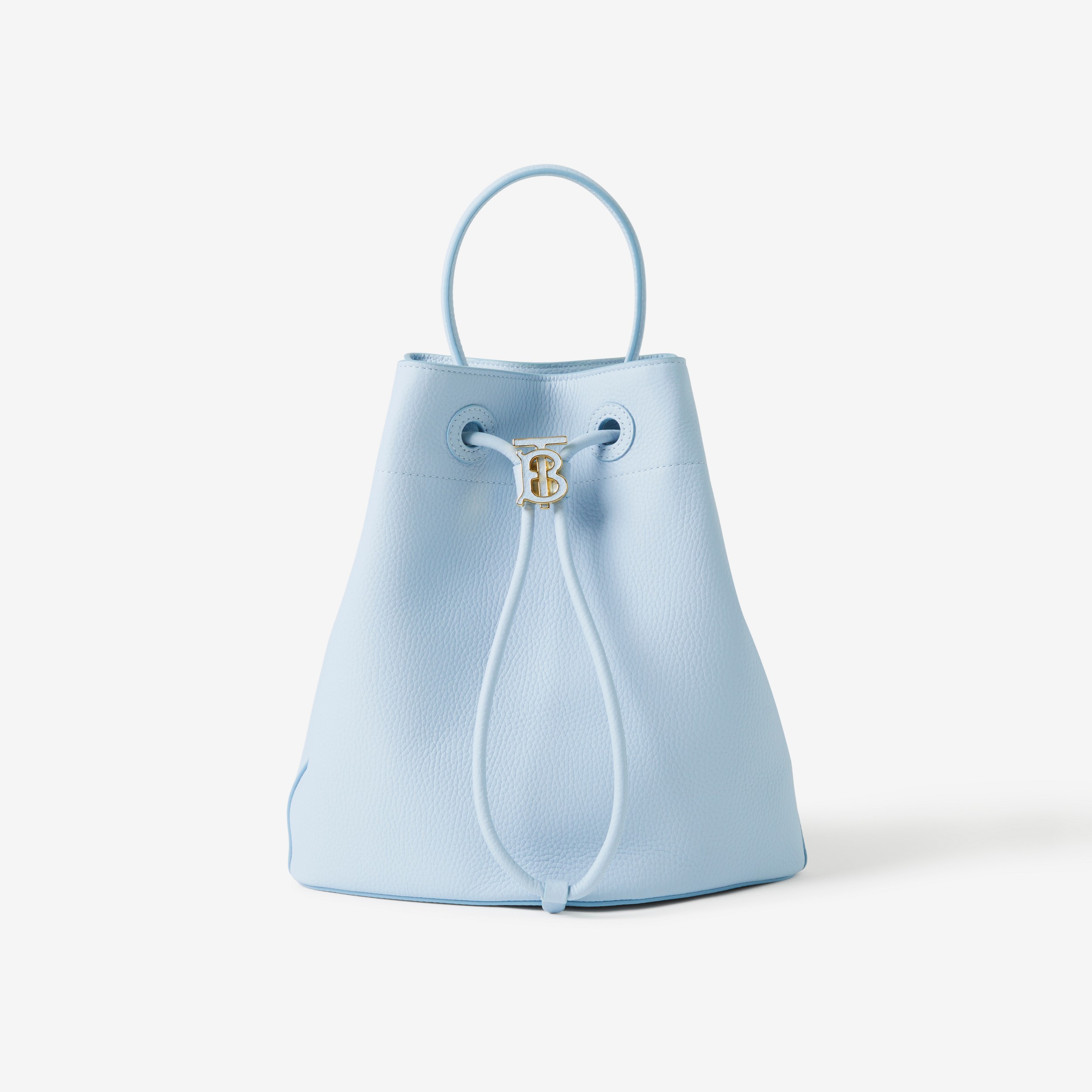 Small TB Bucket Bag in Pale Blue - Women | Burberry® Official - 1