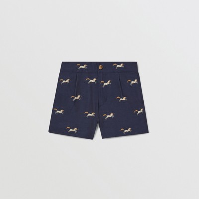 burberry wool shorts