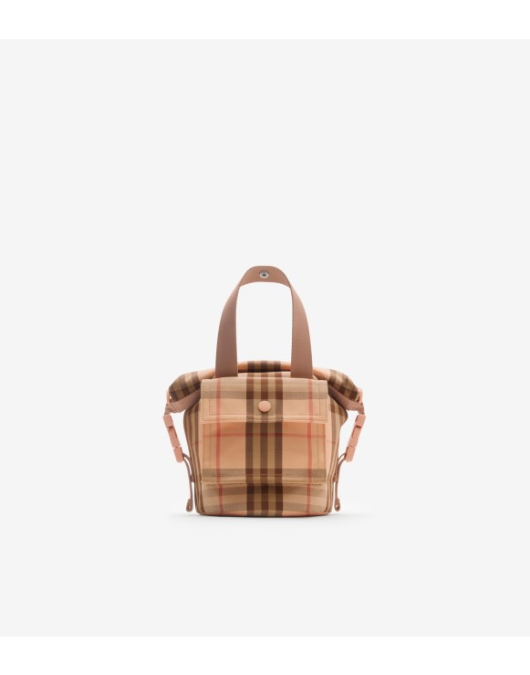 Henkeltasche in Check